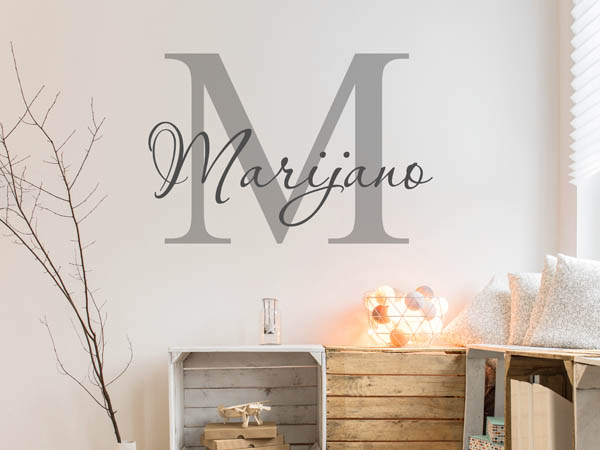 Wandtattoo Marijano