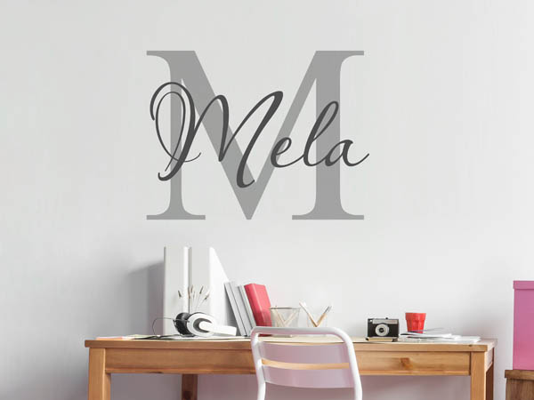 Wandtattoo Mela
