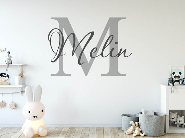 Wandtattoo Melin