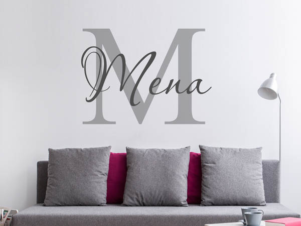 Wandtattoo Mena