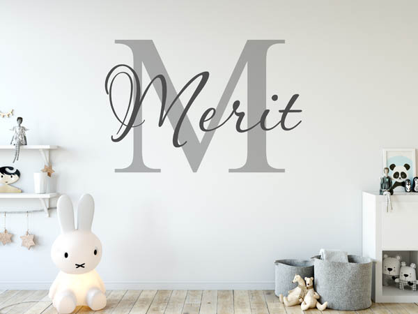 Wandtattoo Merit