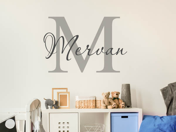 Wandtattoo Mervan