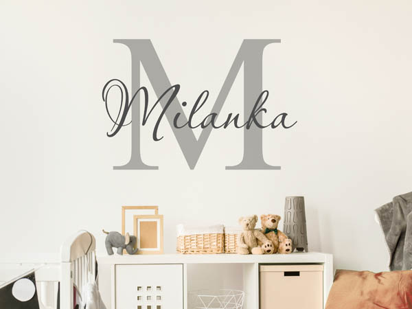 Wandtattoo Milanka