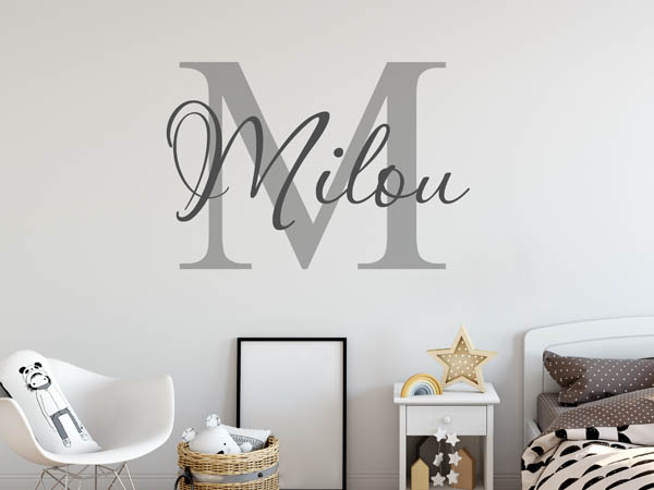 Wandtattoo Milou