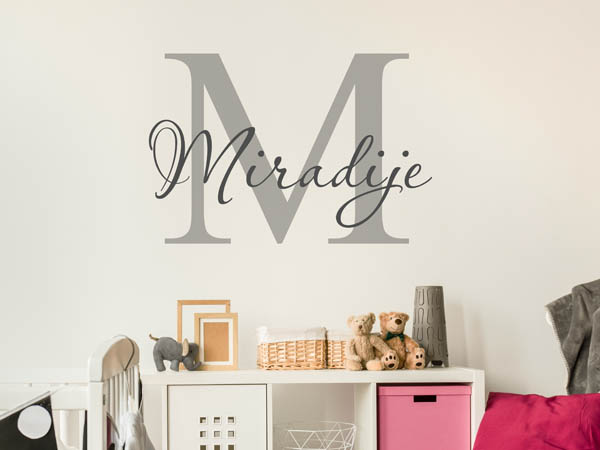 Wandtattoo Miradije