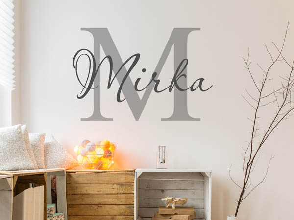 Wandtattoo Mirka