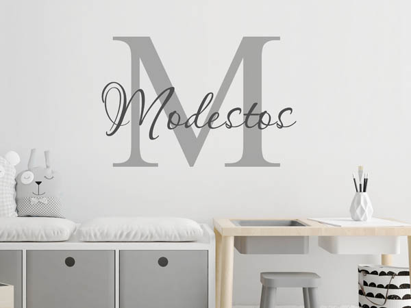 Wandtattoo Modestos