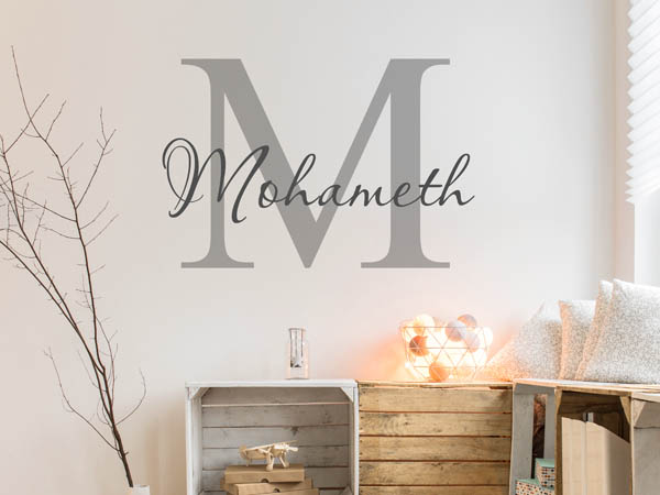Wandtattoo Mohameth