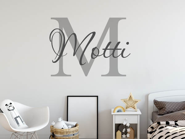 Wandtattoo Motti