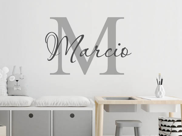 Wandtattoo Márcio