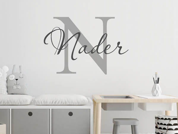 Wandtattoo Nader