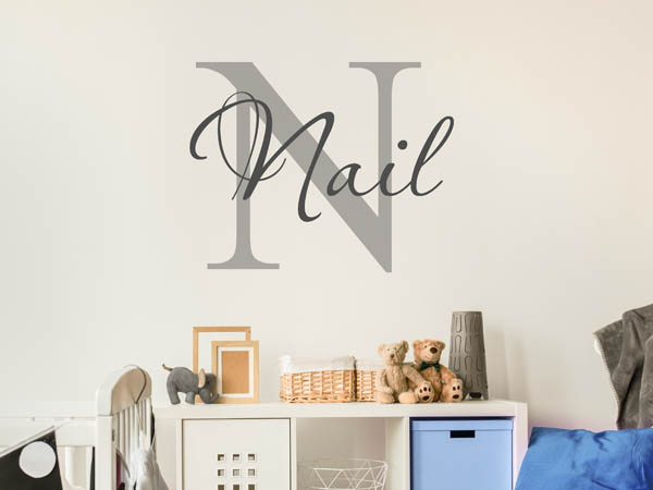 Wandtattoo Nail