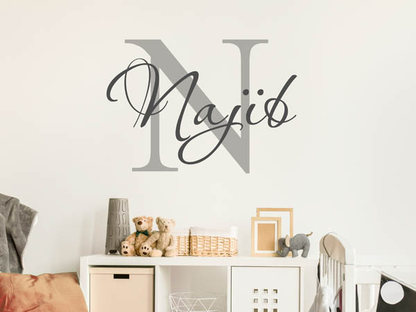 Wandtattoo Najib