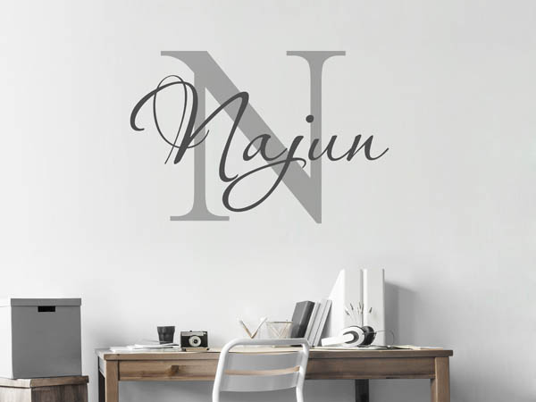 Wandtattoo Najun