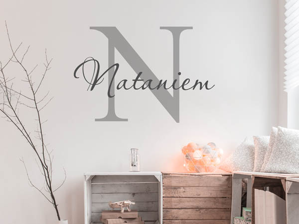 Wandtattoo Nataniem