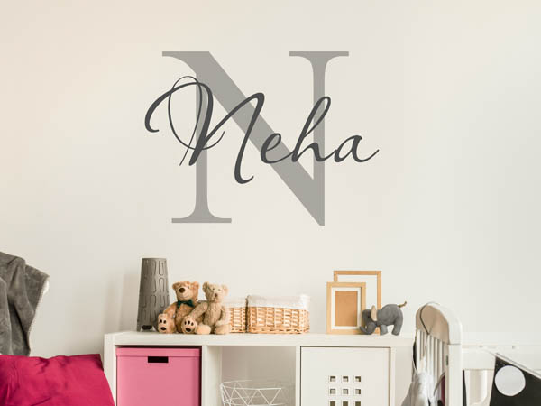 Wandtattoo Neha