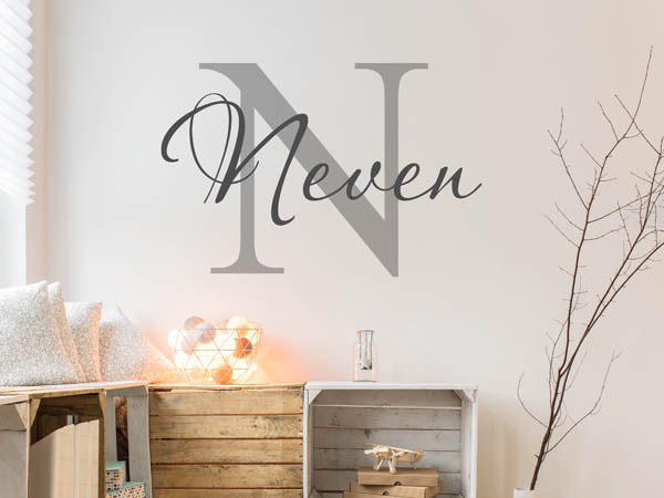 Wandtattoo Neven