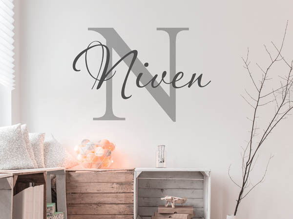 Wandtattoo Niven