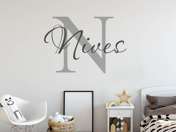 Wandtattoo Nives