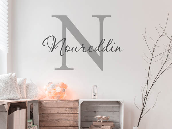 Wandtattoo Noureddin