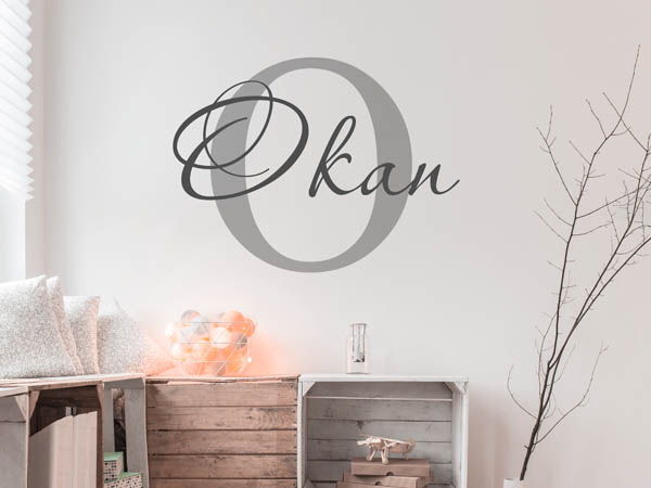 Wandtattoo Okan