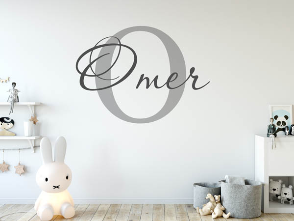 Wandtattoo Omer