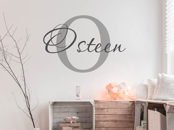 Wandtattoo Osteen