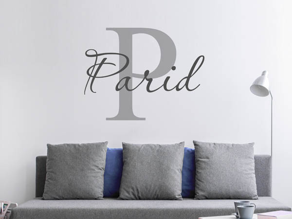 Wandtattoo Parid