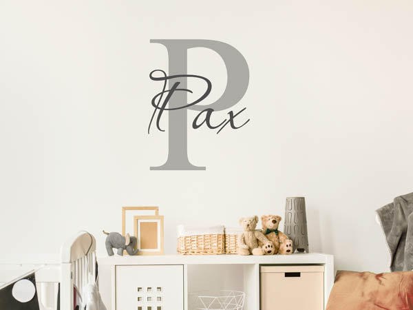 Wandtattoo Pax