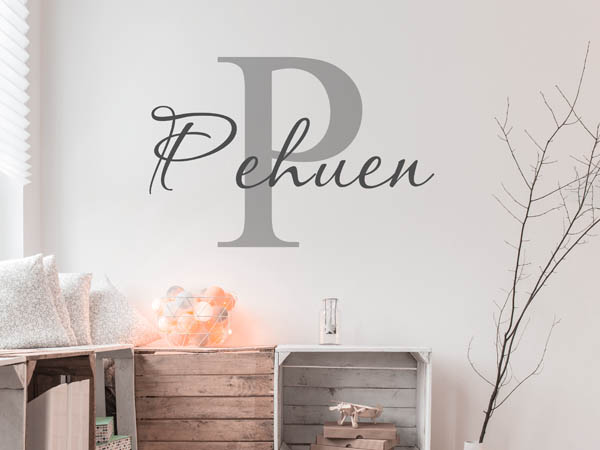 Wandtattoo Pehuen