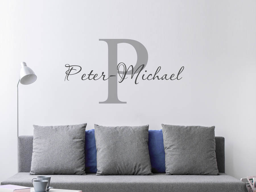 Wandtattoo Peter-Michael