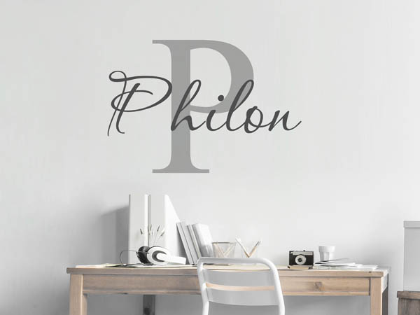 Wandtattoo Philon