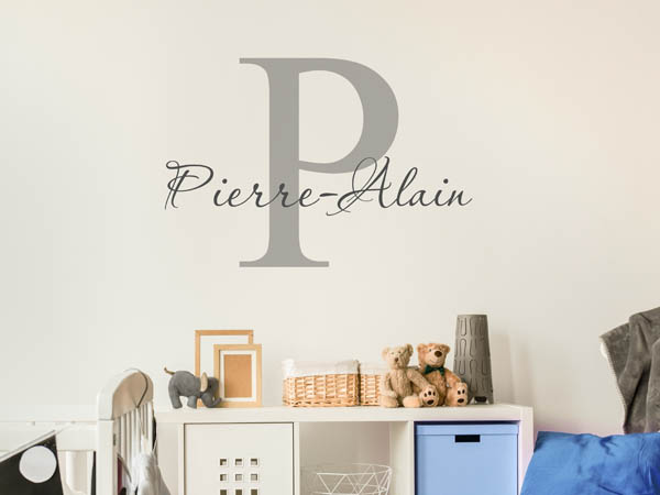 Wandtattoo Pierre-Alain
