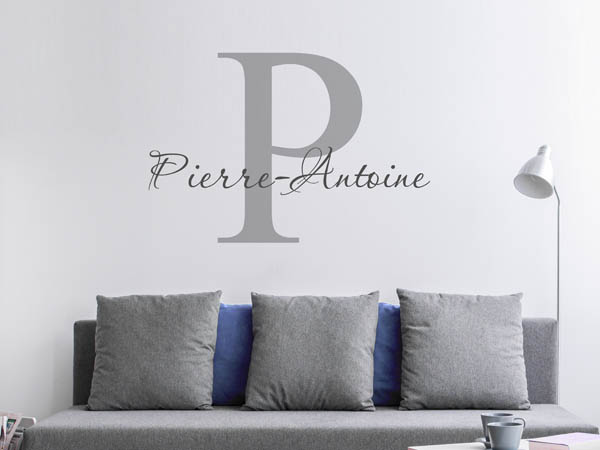 Wandtattoo Pierre-Antoine