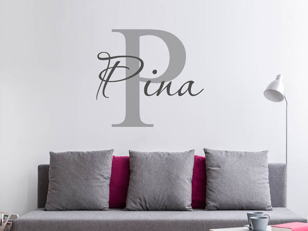 Wandtattoo Pina