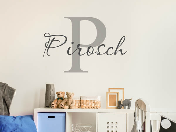 Wandtattoo Pirosch