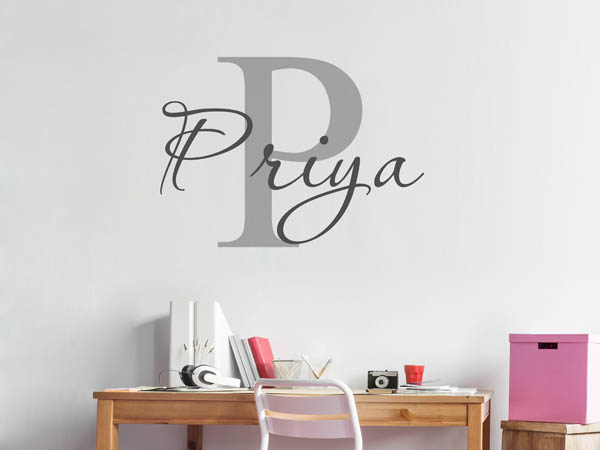 Wandtattoo Priya