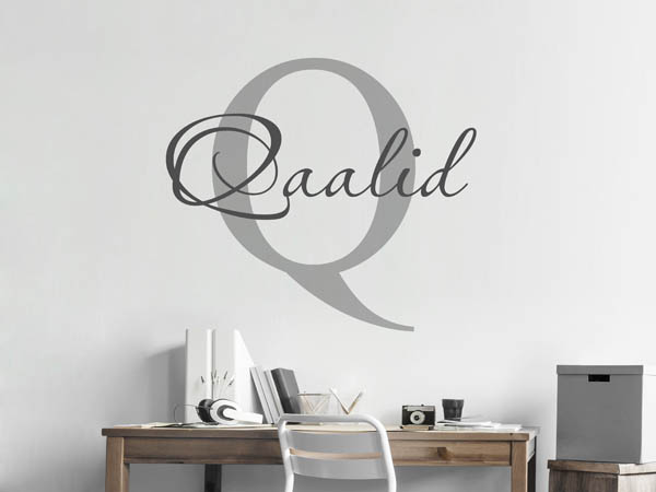 Wandtattoo Qaalid