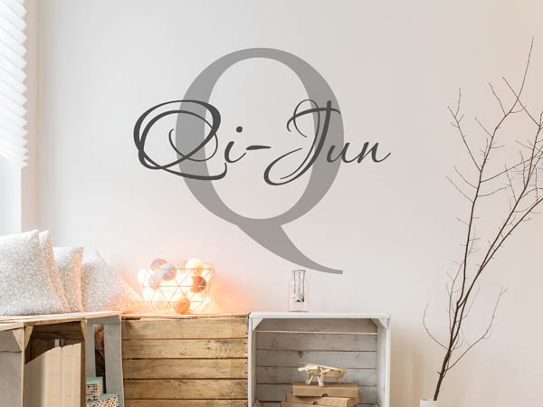 Wandtattoo Qi-Jun