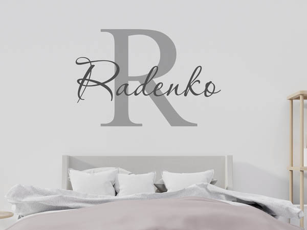 Wandtattoo Radenko
