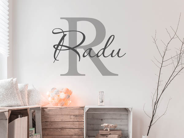 Wandtattoo Radu