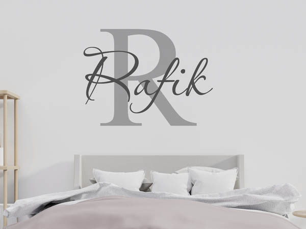 Wandtattoo Rafik