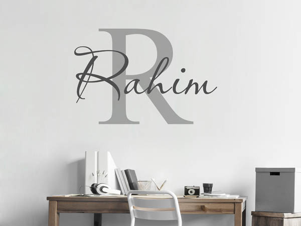 Wandtattoo Rahim