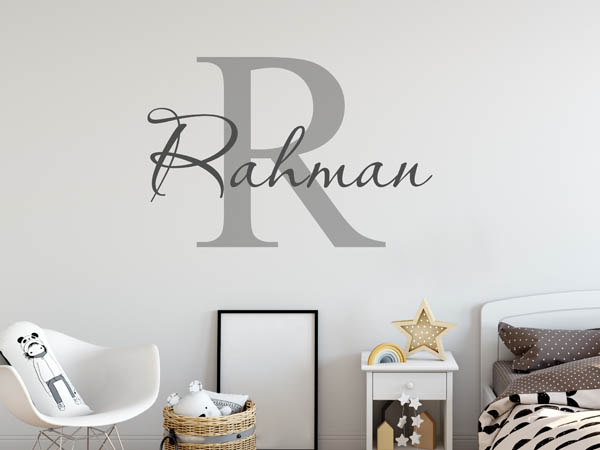 Wandtattoo Rahman
