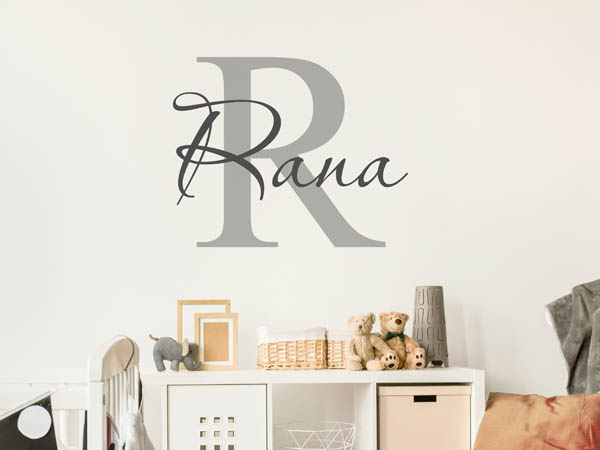 Wandtattoo Rana