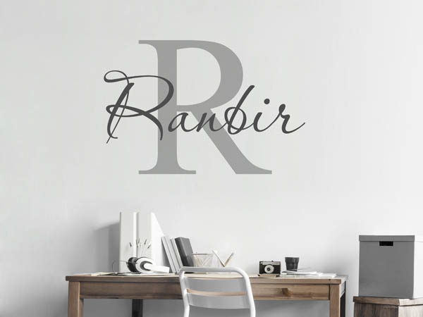 Wandtattoo Ranbir