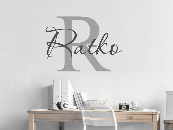 Wandtattoo Ratko