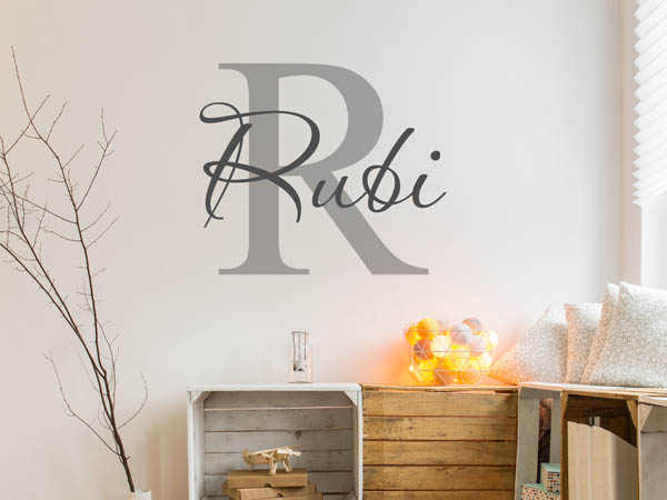 Wandtattoo Rubi