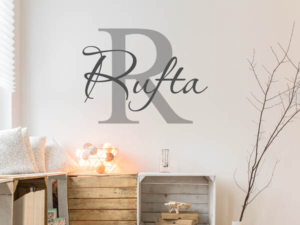 Wandtattoo Rufta