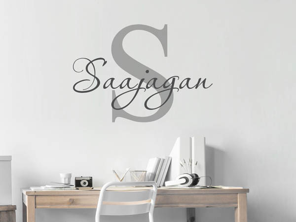 Wandtattoo Saajagan